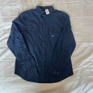 size small express button down.